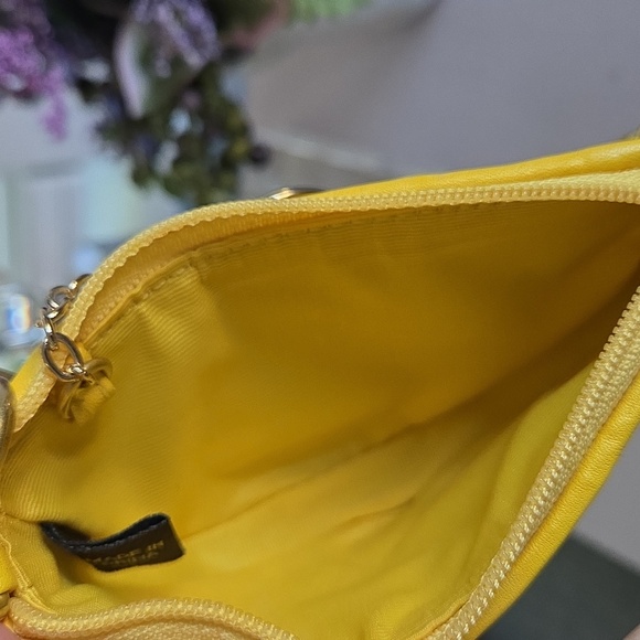 COACH Lemon Floral Coin Purse - Picture 6 of 8